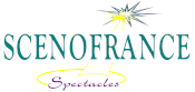Scénofrance Spectacles Logo
